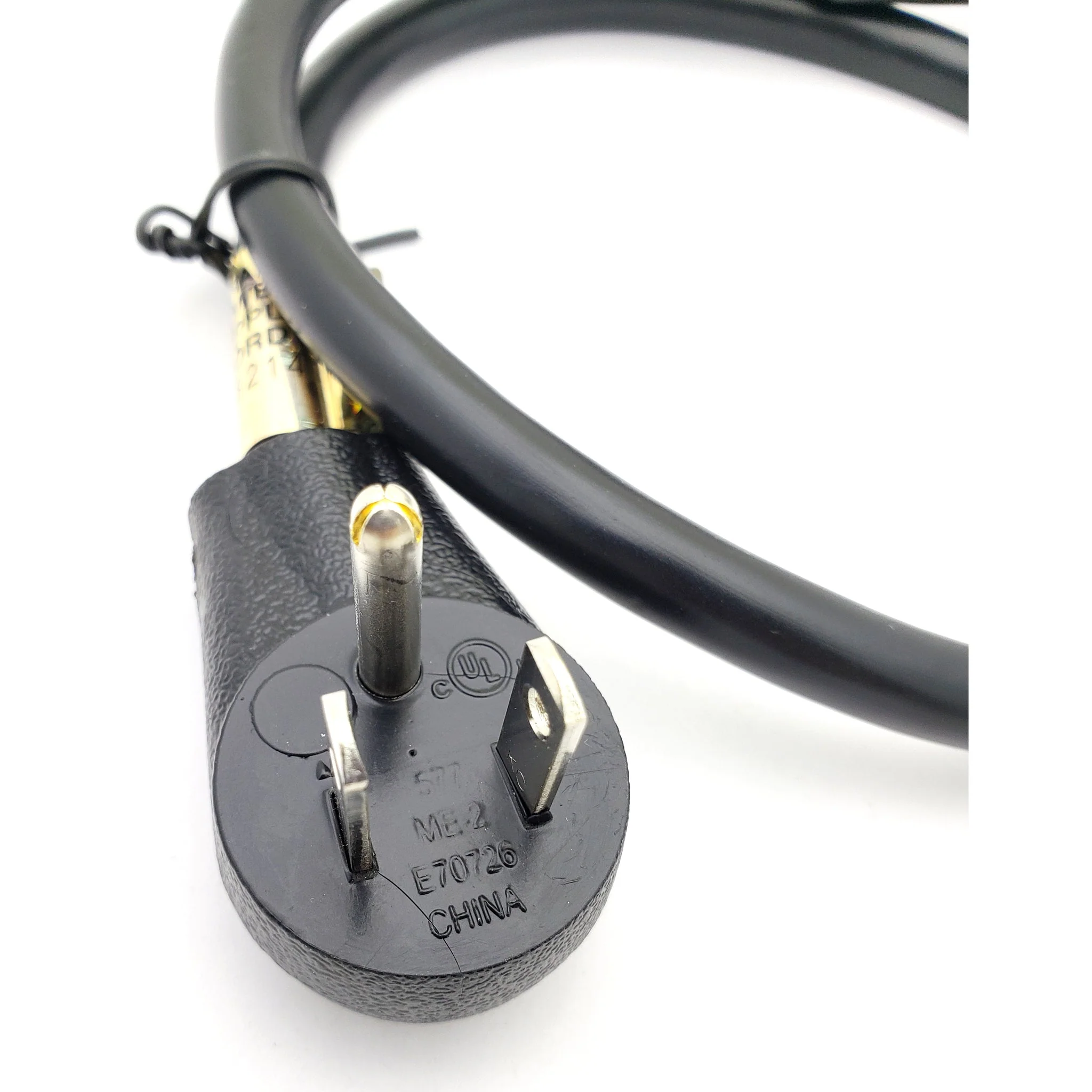 Right Angle (90 degree) 5-15P Plug To IEC C13 Straight - 3Ft 18AWG - Image 3