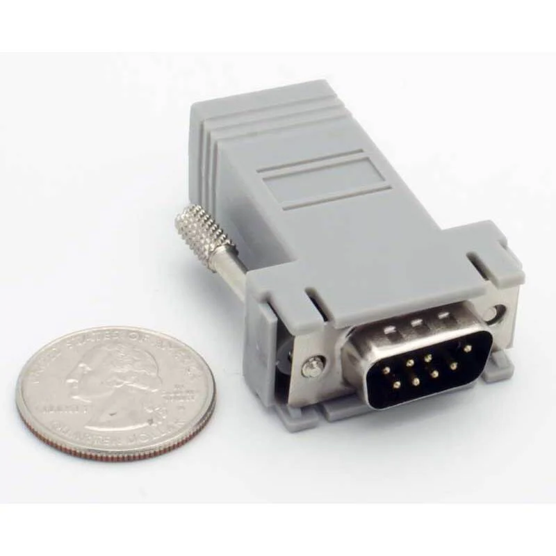 DB-9 Male - RJ-45 Female Modular Adapter - Image 4