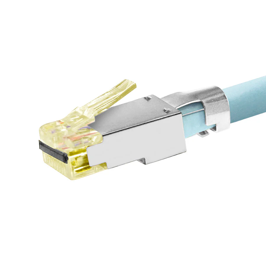 S45-1755P – ProSeries 10G Shielded External Ground – Pass Through RJ45 with Cap45® & Bar45® - Image 4