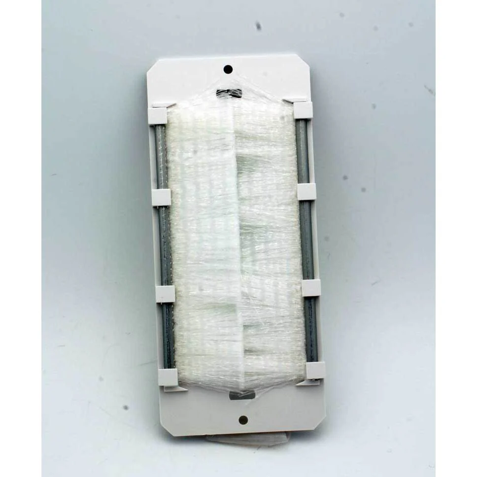 Single Gang Decor Bulk Cable Wall Plate with Brush Grommet - Image 4