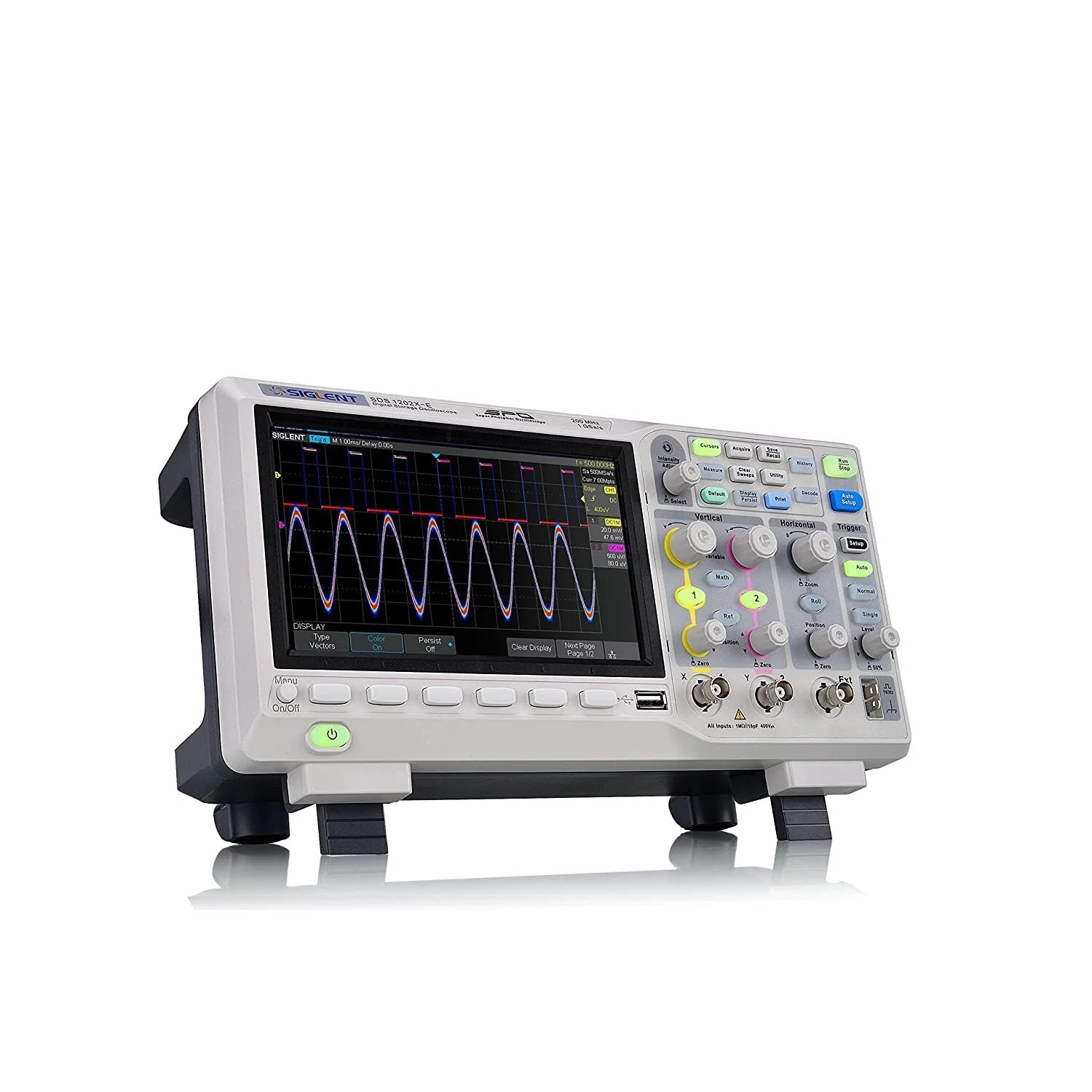 Siglent SDS1202X-E Oscilloscope 200Mhz - Image 2
