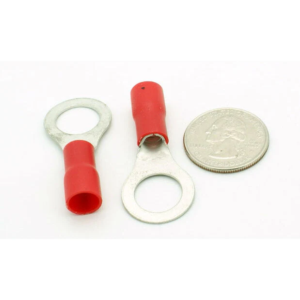 Ring Terminal - 8 AWG - 1/2" Stud - 2 Pack