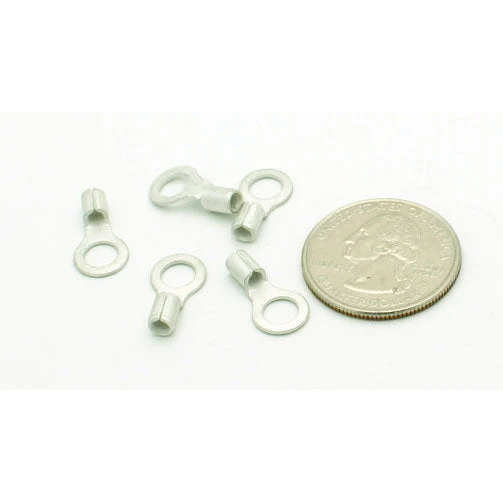 Non-Insulated Ring Terminal - 16-14 AWG - 1/4" Stud - 100 Pack