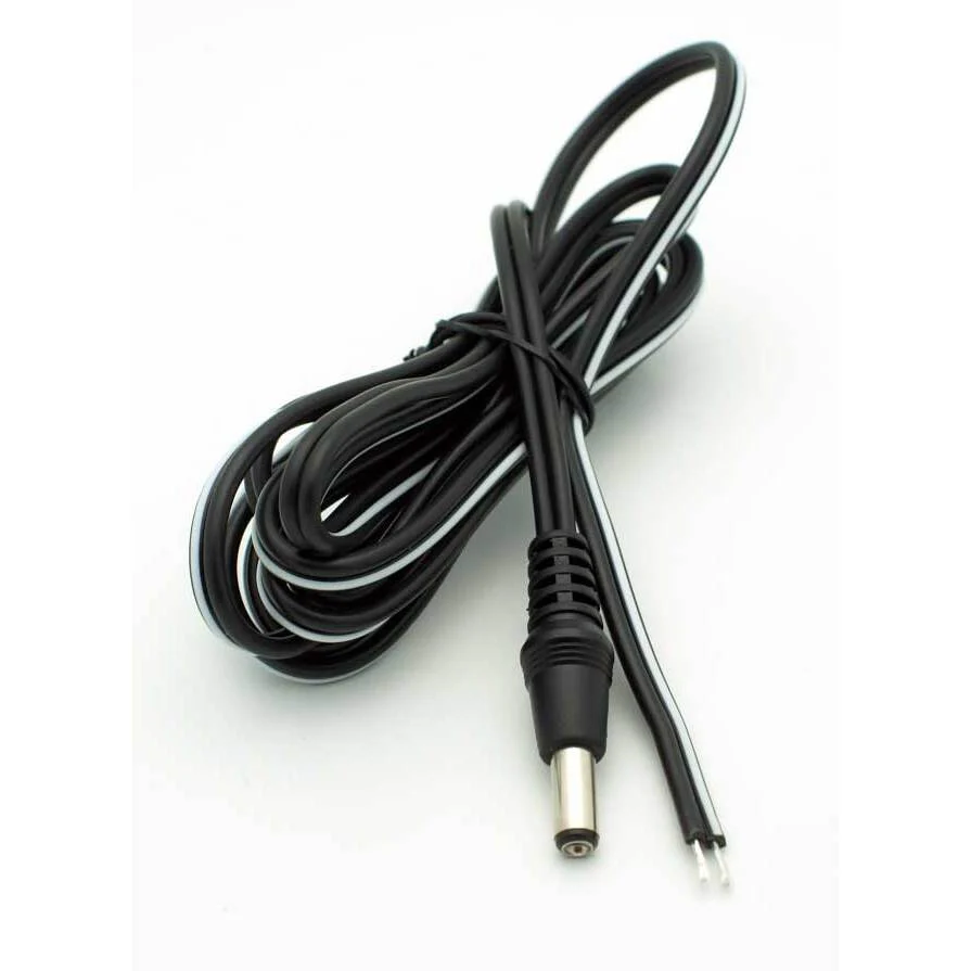 2.1mm DC Power Plug w/6' Cable - Image 3