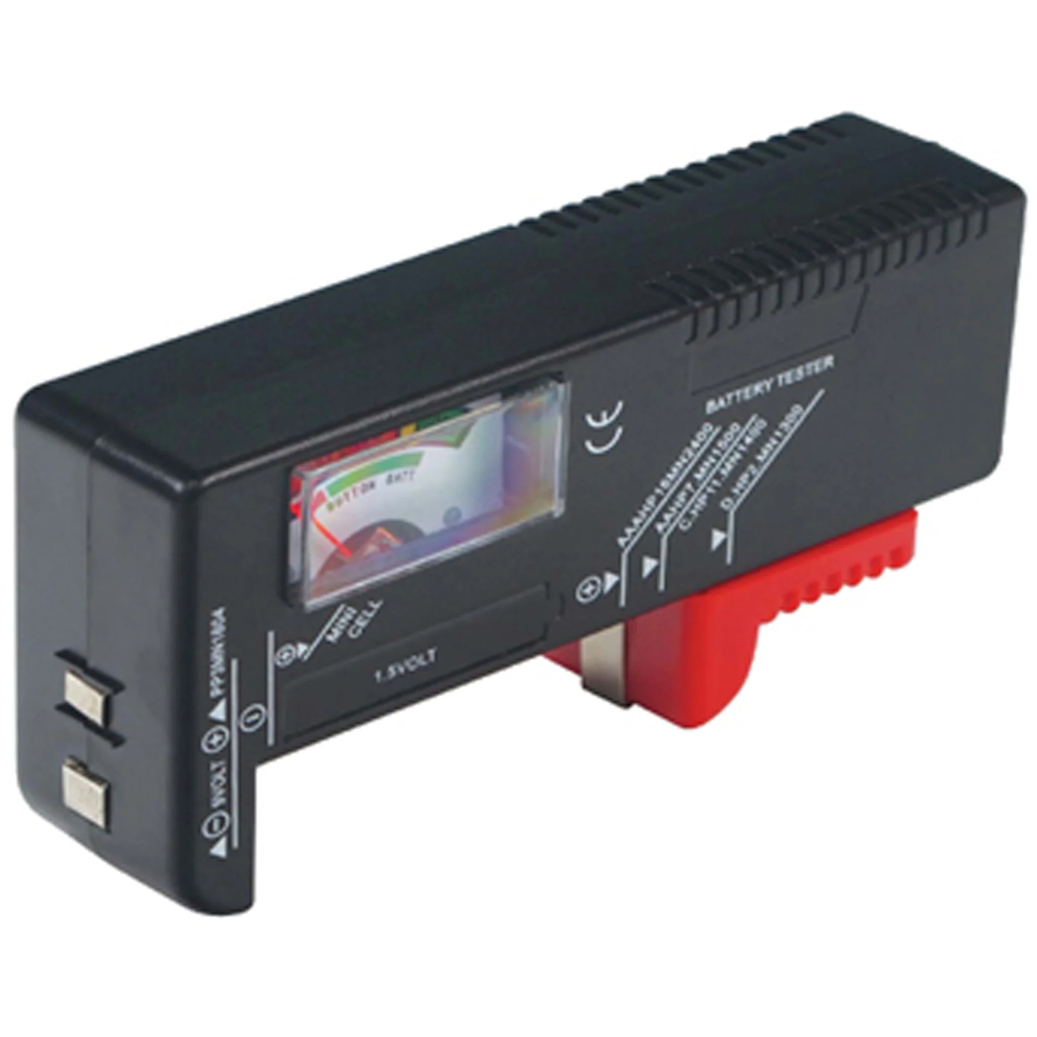 Universal Battery Tester For AAA, AA, C, D, 9V And Button Cells