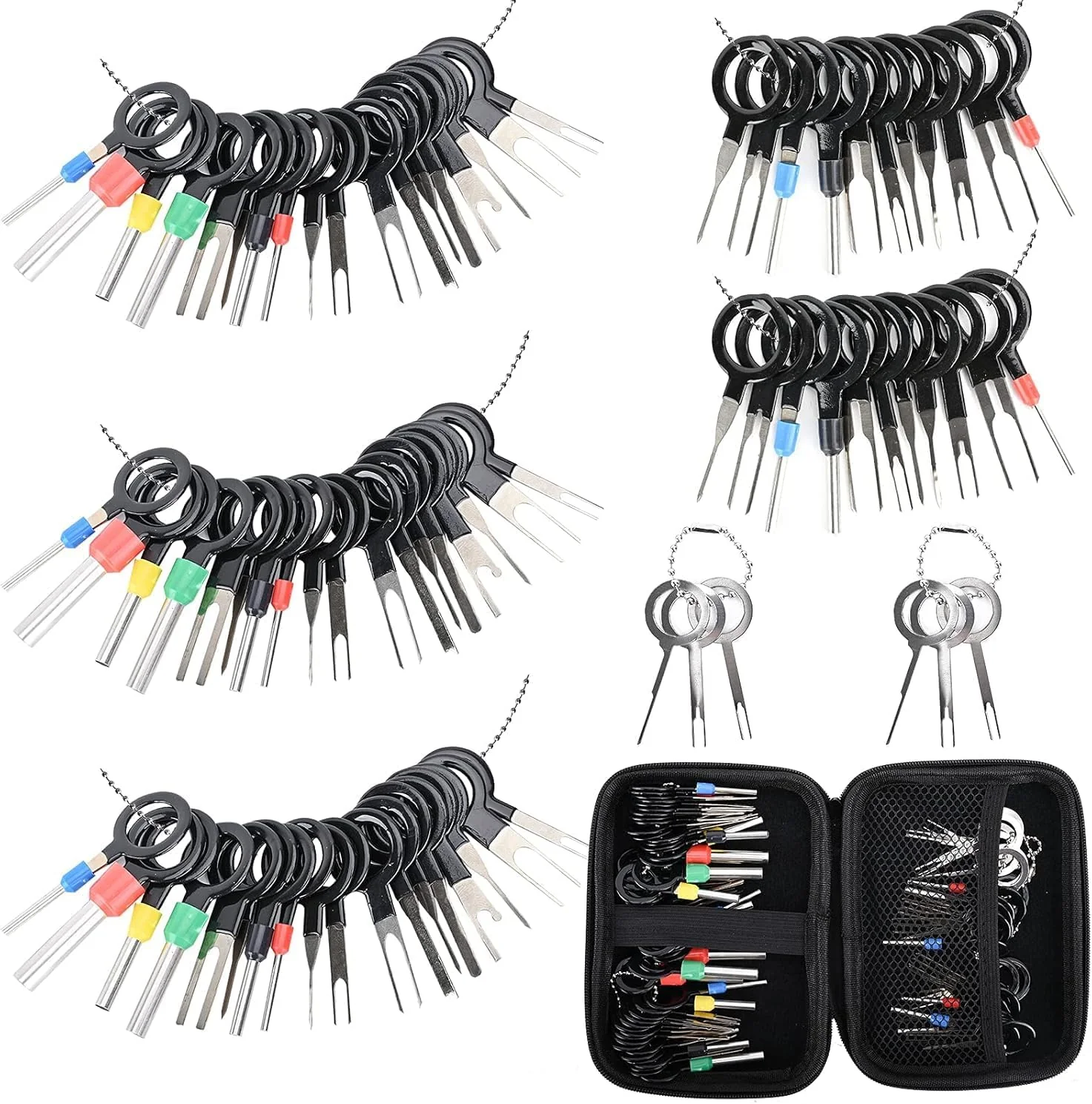 Universal Pin Extractor & Removal Tool Kit with Carrying Case - Image 2