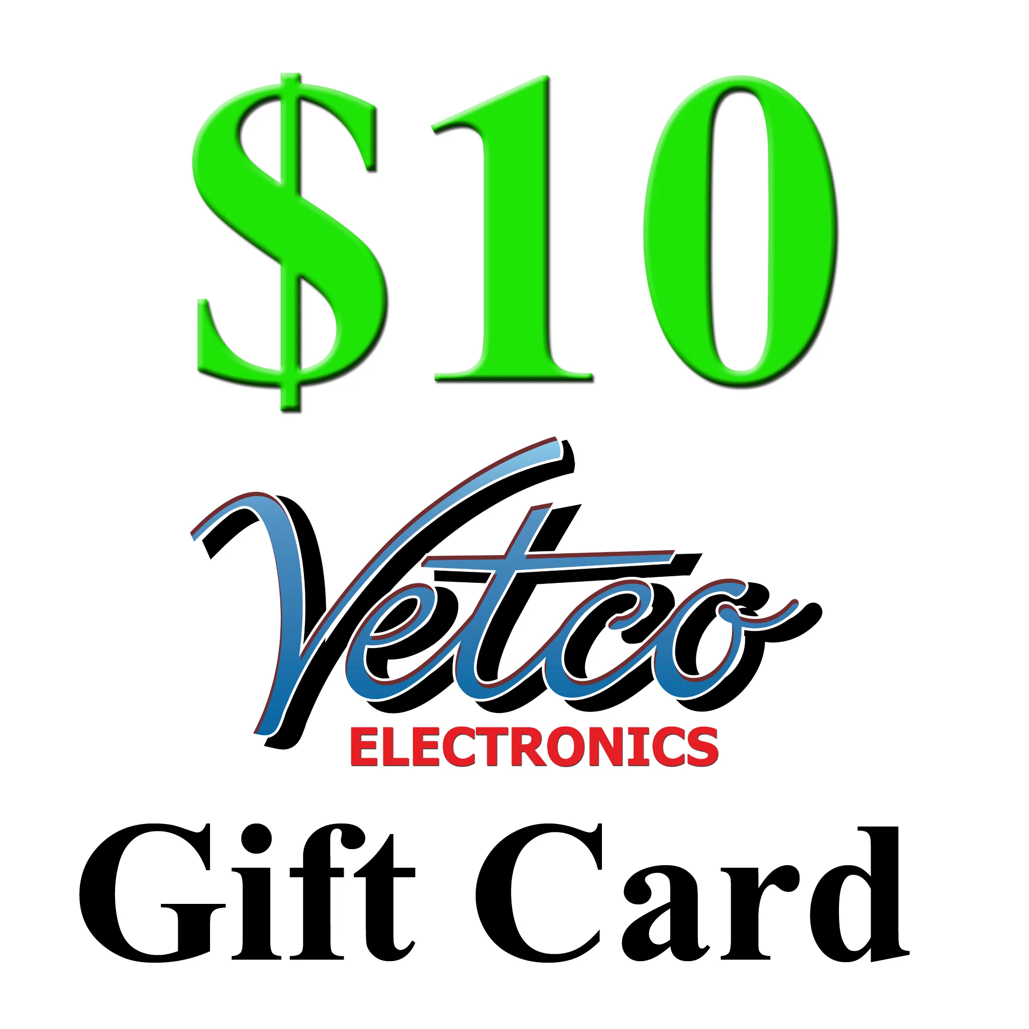 Vetco Electronics Gift Card - Choose Your Value - Image 10