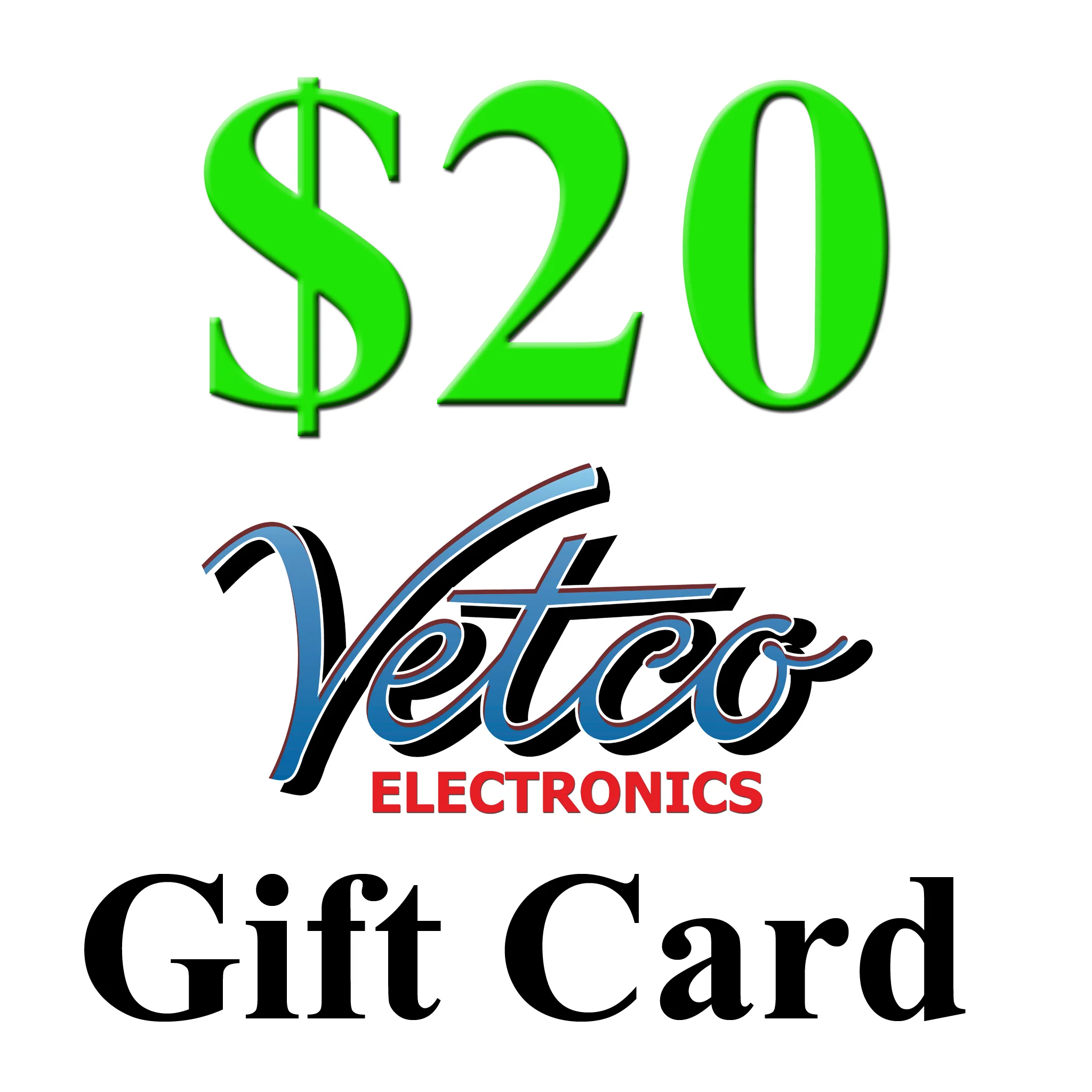 Vetco Electronics Gift Card - Choose Your Value - Image 12