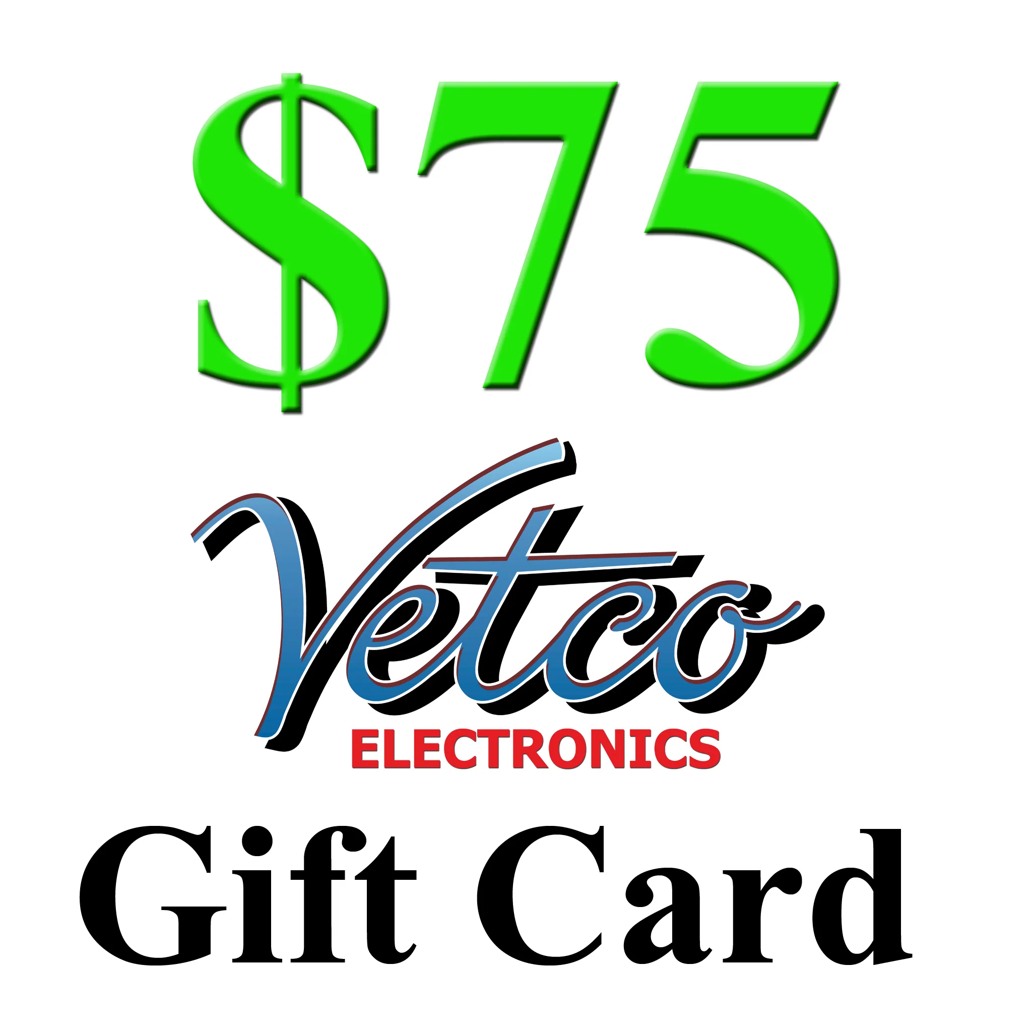Vetco Electronics Gift Card - Choose Your Value - Image 4