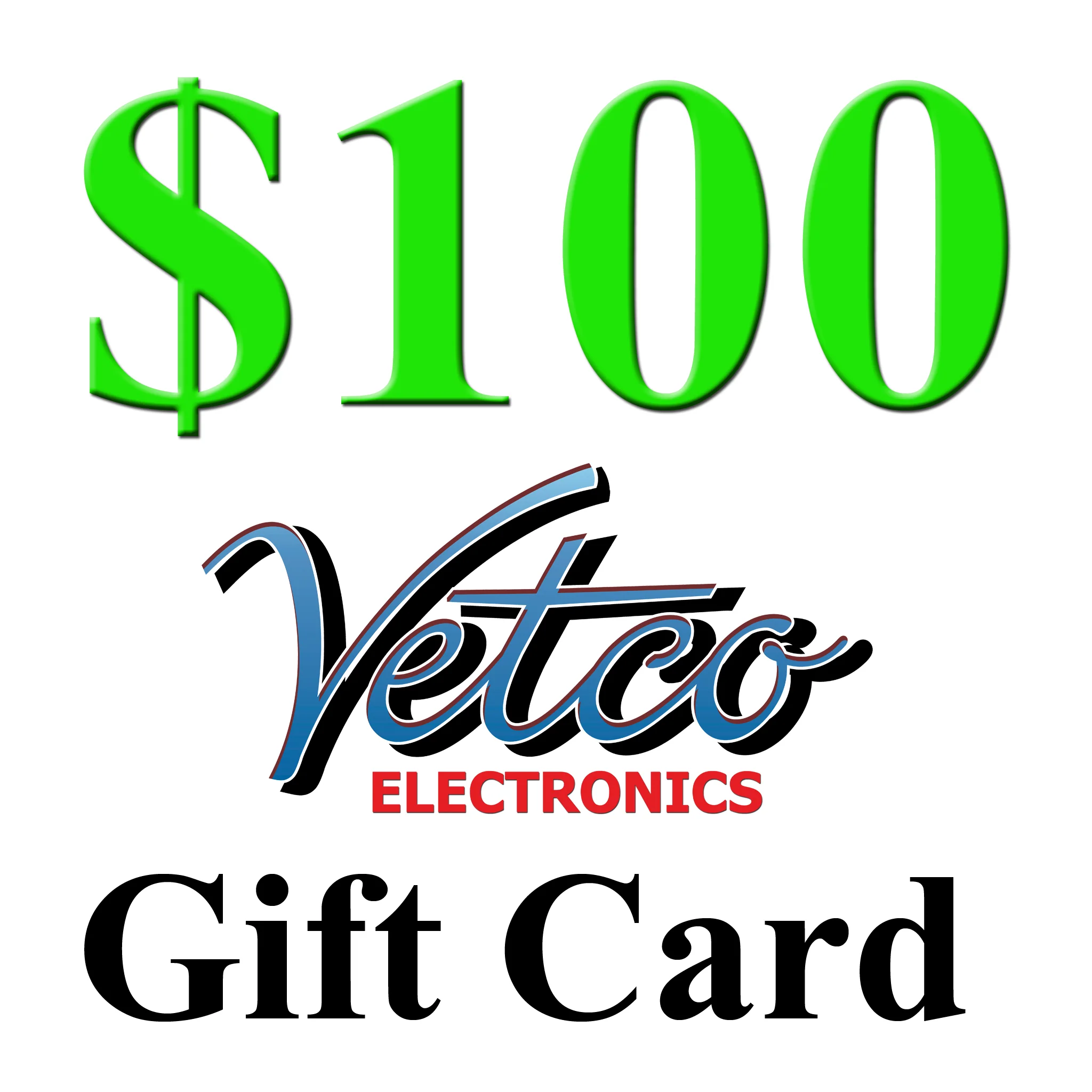 Vetco Electronics Gift Card - Choose Your Value - Image 5