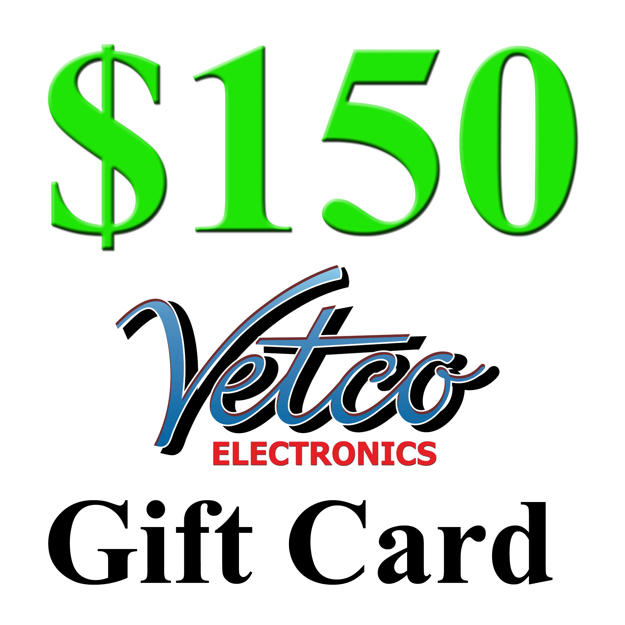 Vetco Electronics Gift Card - Choose Your Value - Image 6