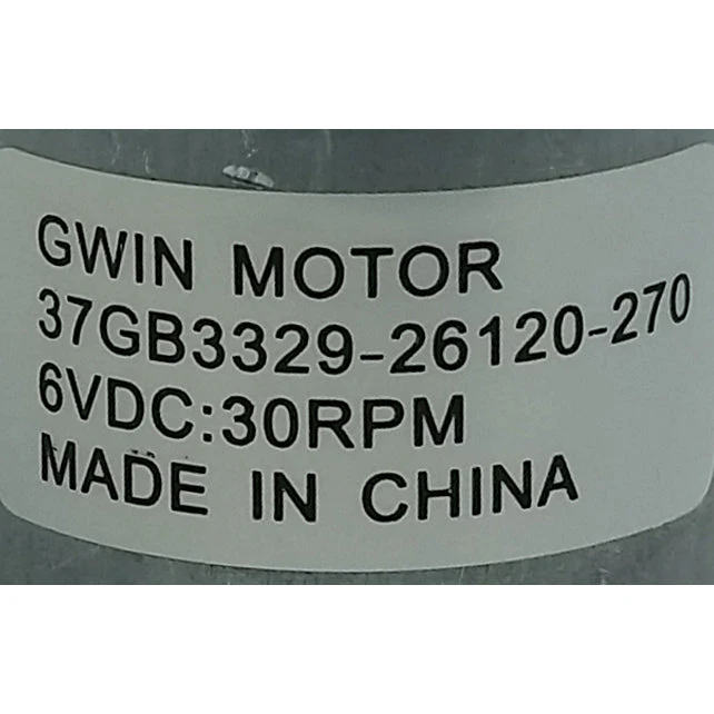 6-Volt DC High Torque Motor (Geared motor) - Image 3