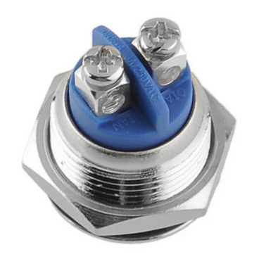 SPST Momentary Switch with Screw-down Terminals - N.O. 2A - Image 3