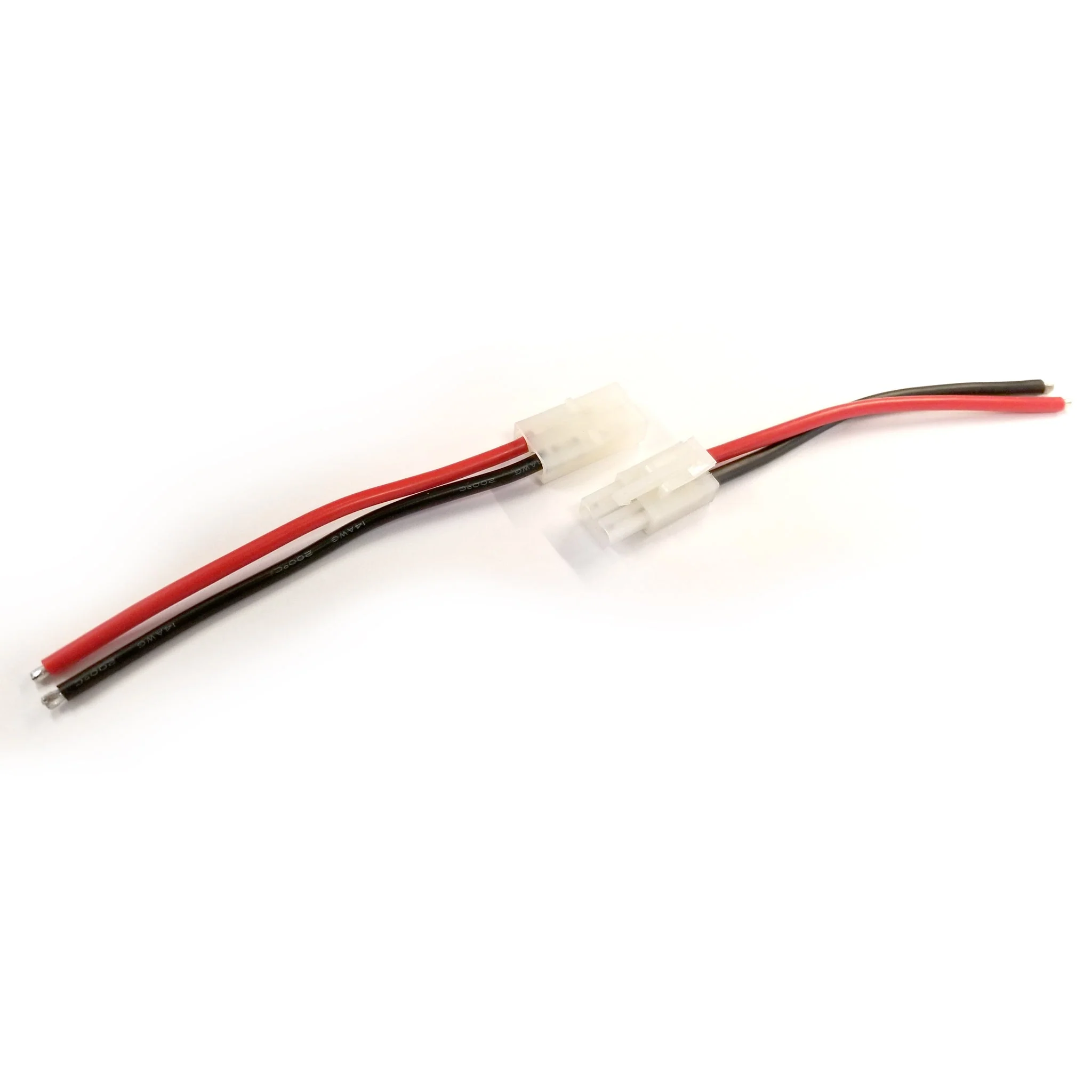 Tamiya Connector - Male/Female Pair - Pre-wired w/4" Silicone leads - 14AWG - Image 3