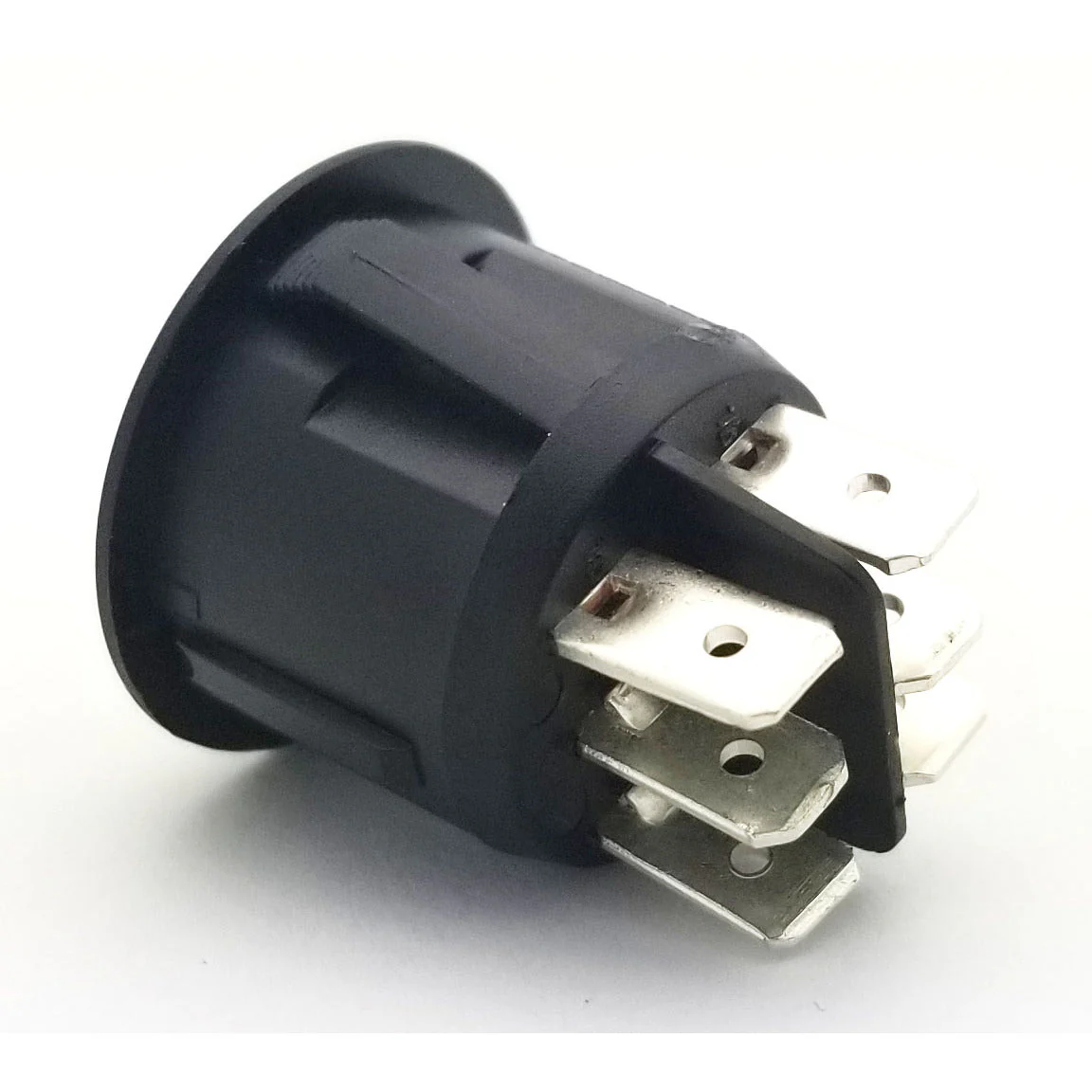 DPDT Round Rocker Switch On - Off - On 16A - Image 2