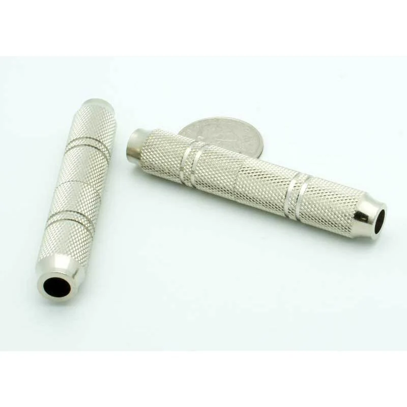 1/4" Stereo Female - Female Coupler - All Metal
