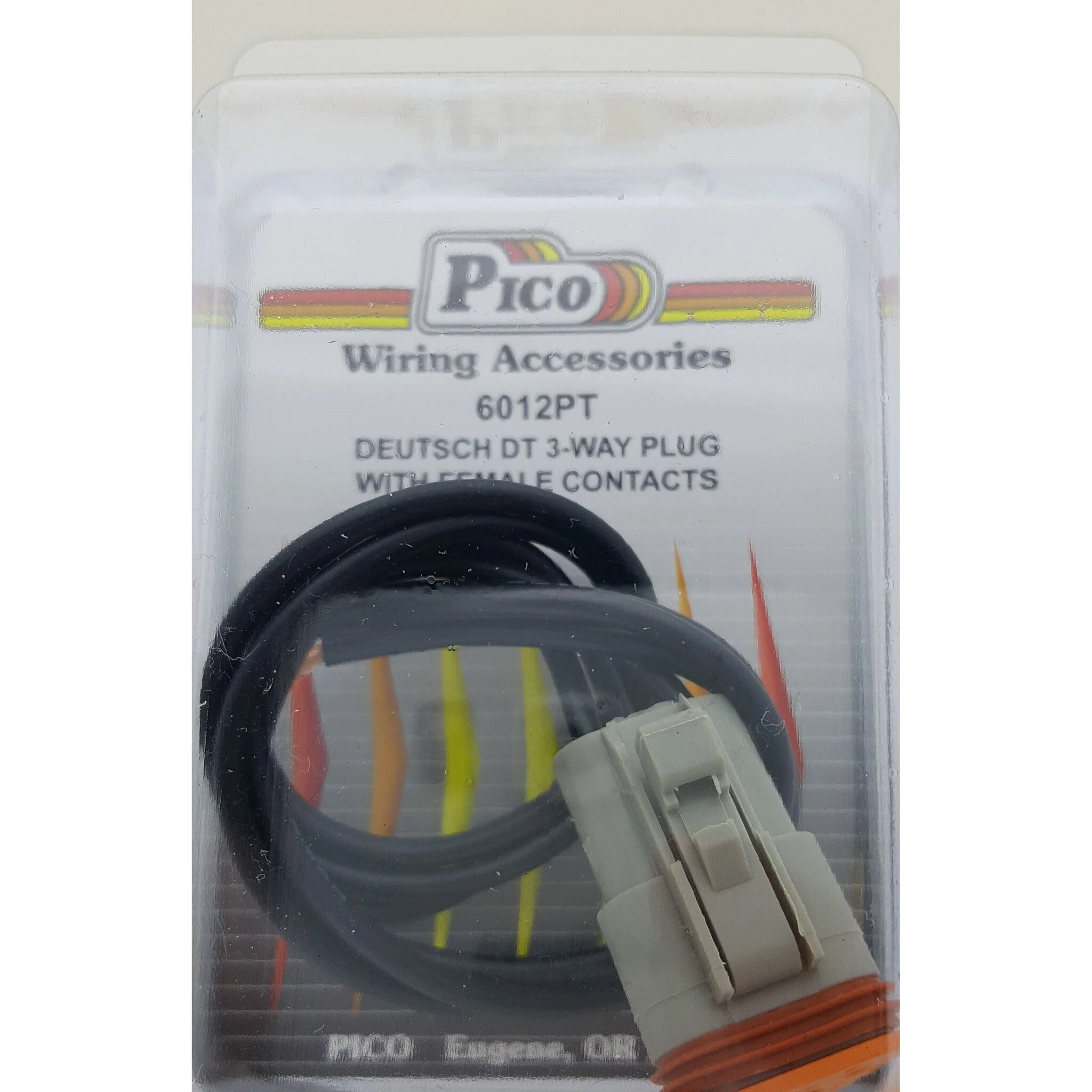 Deutsch DT 3-Way plug pigtail w/ female contact - Image 2