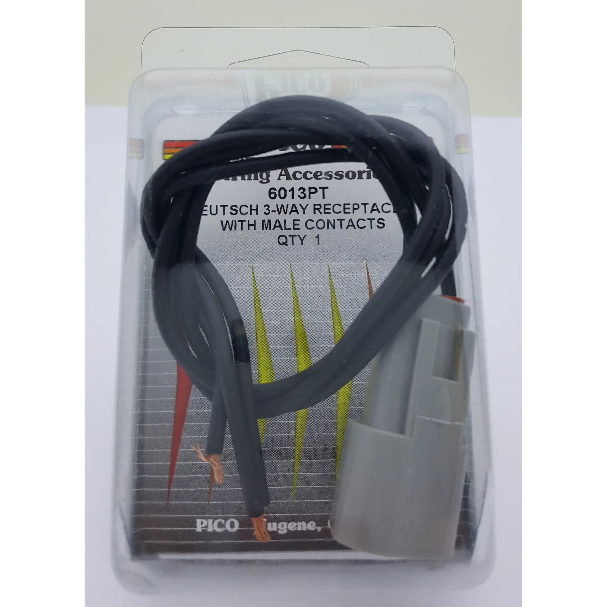 Deutsch DT 3-Way plug pigtail w/ male contact - Image 2