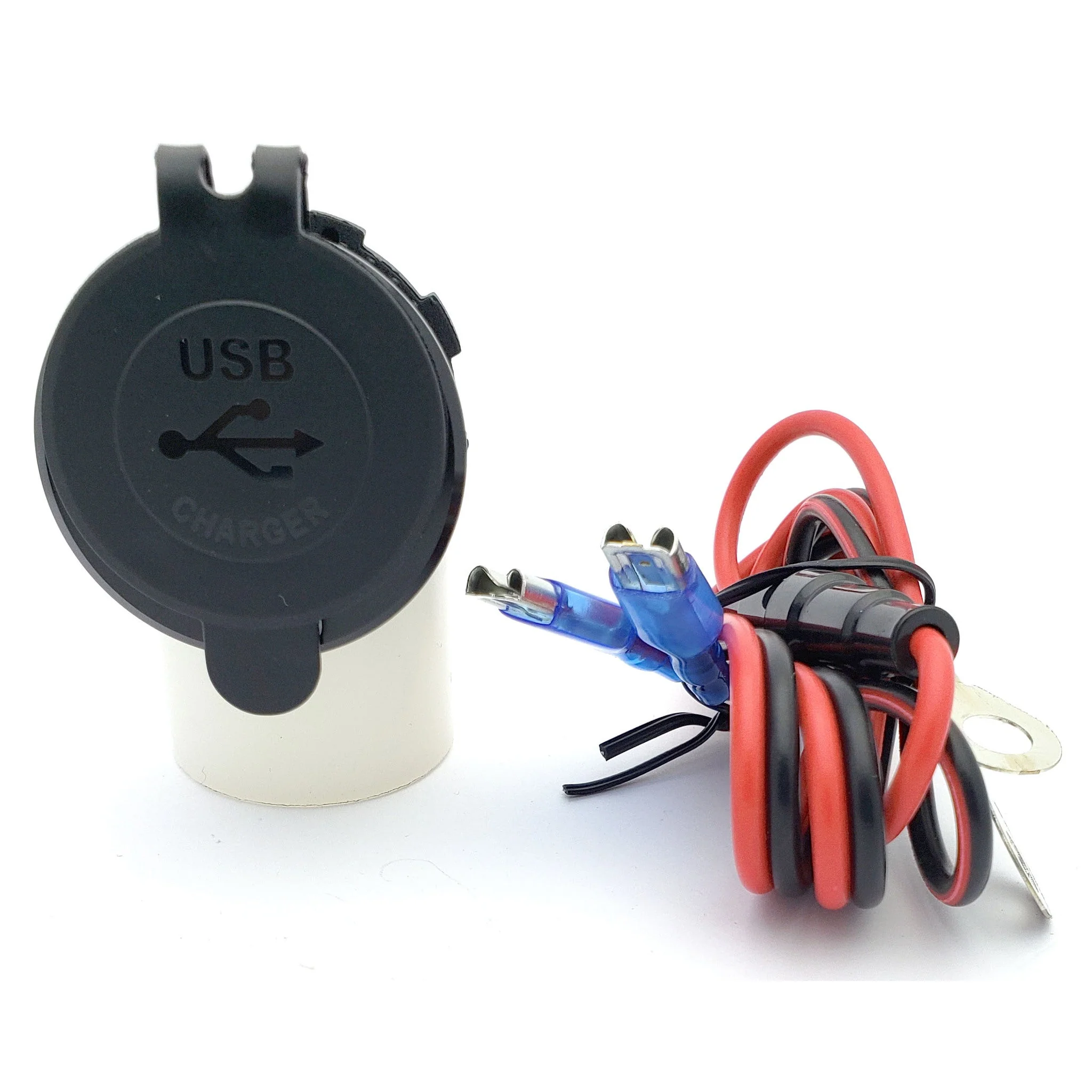 Panel Mount Dual USB Charger (12V-24V In) - Image 3
