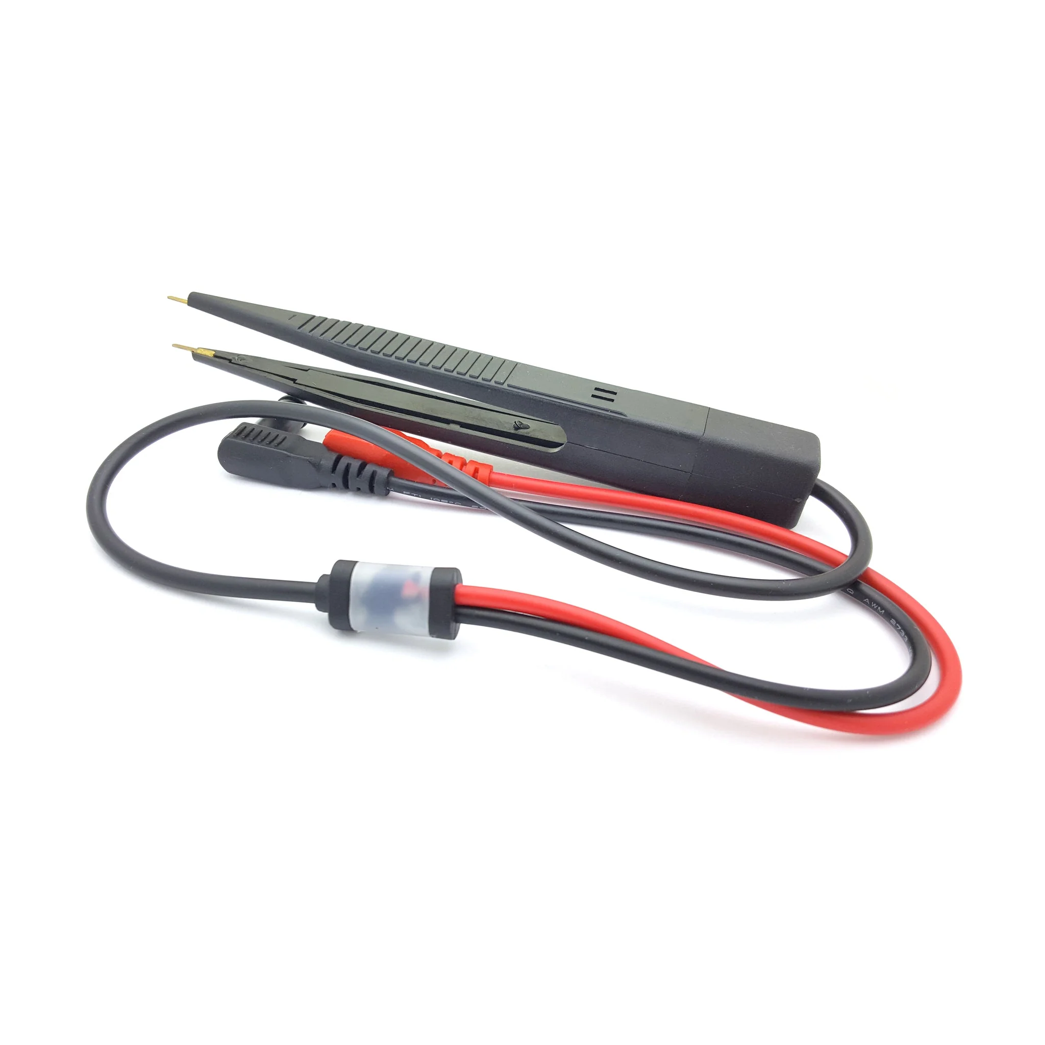 SMD Testing Tweezers w/ Banana Plugs for Multimeters