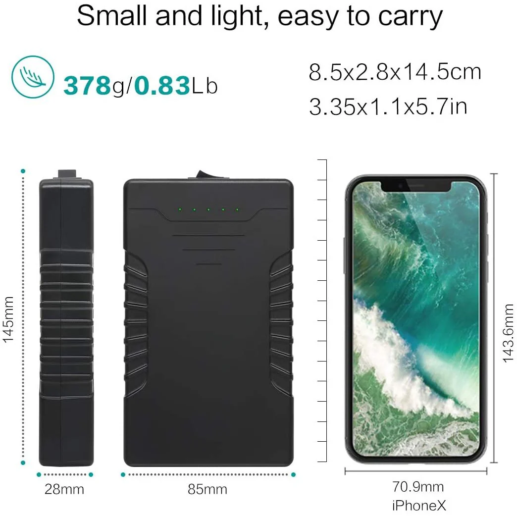 USB Portable Charger 12000mAh + 12v Output - Image 3