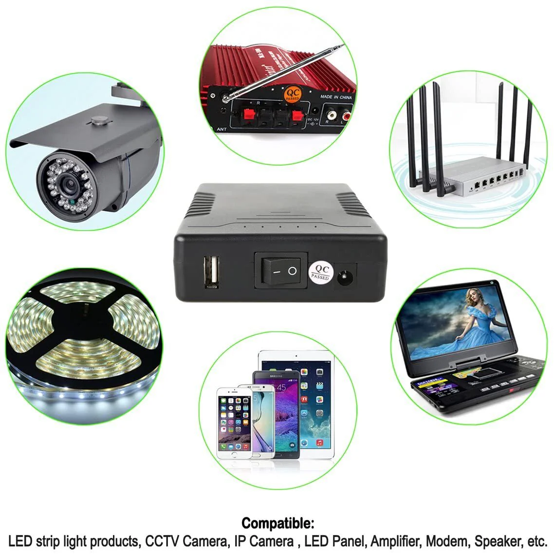 USB Portable Charger 12000mAh + 12v Output - Image 7