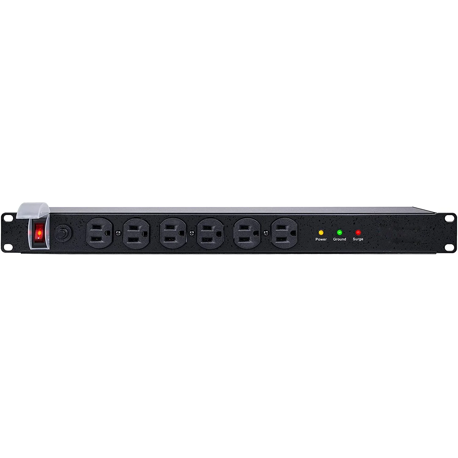 1U Rack Mount PDU Power Distribution Unit Standard Plug - 12 Outlet