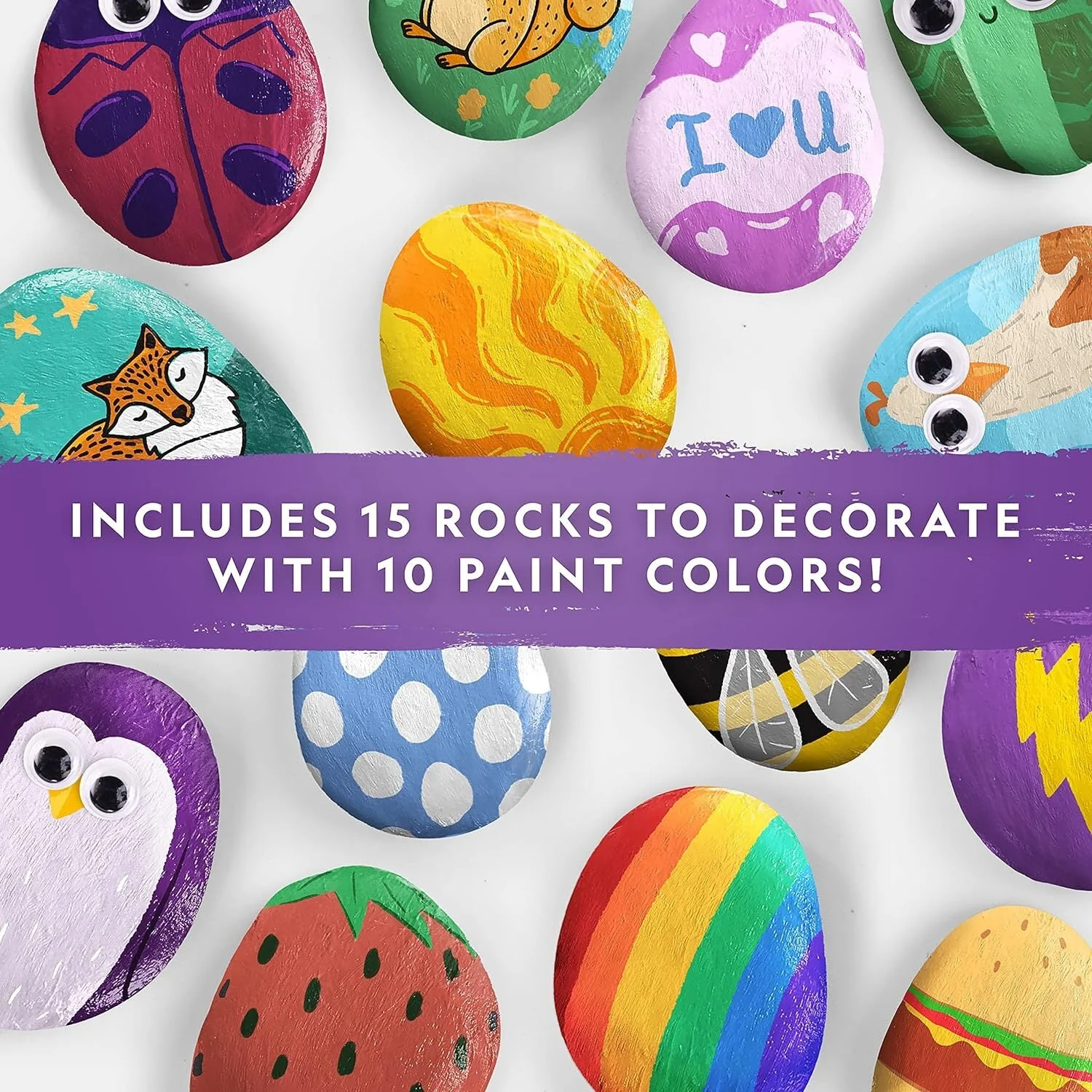 NATIONAL GEOGRAPHIC Rock Painting Kit - Image 4