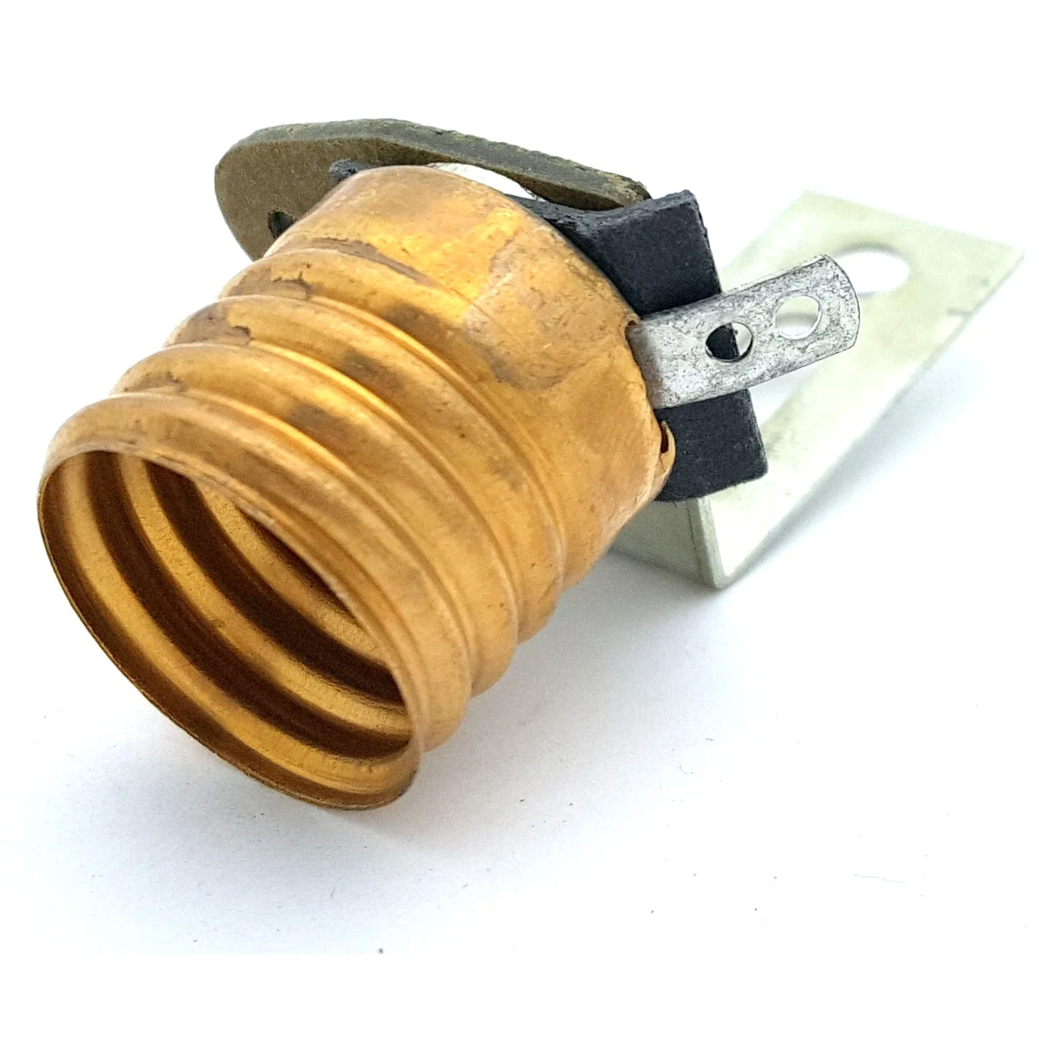 C9 Intermediate (E17) Light Bulb Socket - With Solder Tabs - Image 2