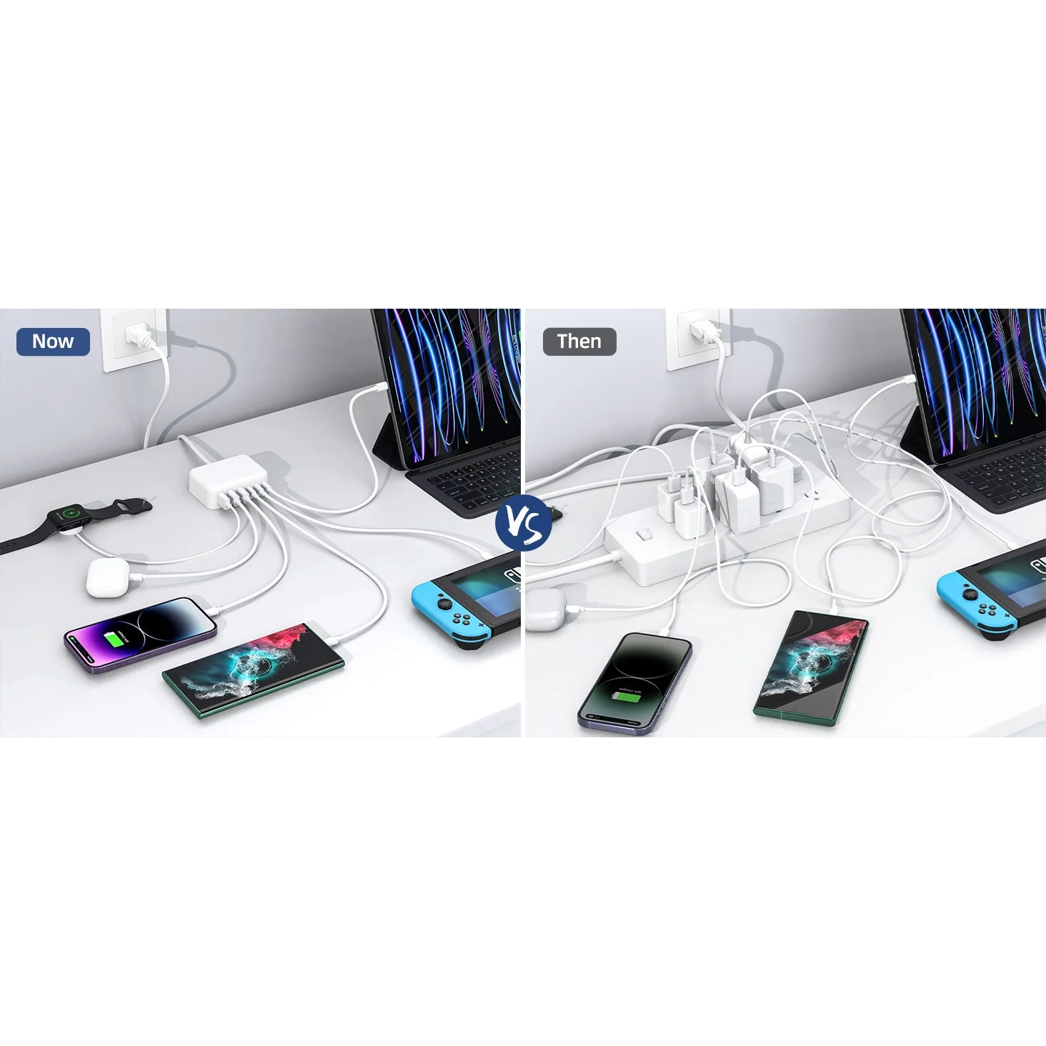 6 Port USB Charging Station - 100W - USB-C PD QC - Image 10