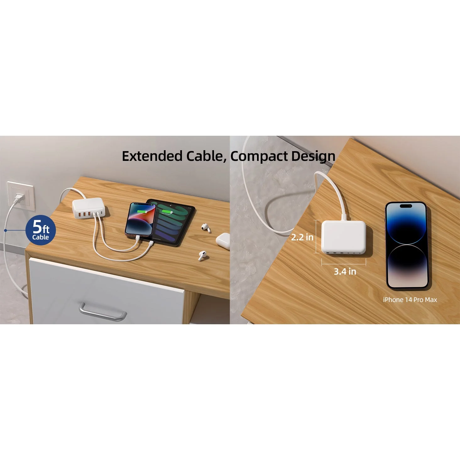 6 Port USB Charging Station - 100W - USB-C PD QC - Image 15