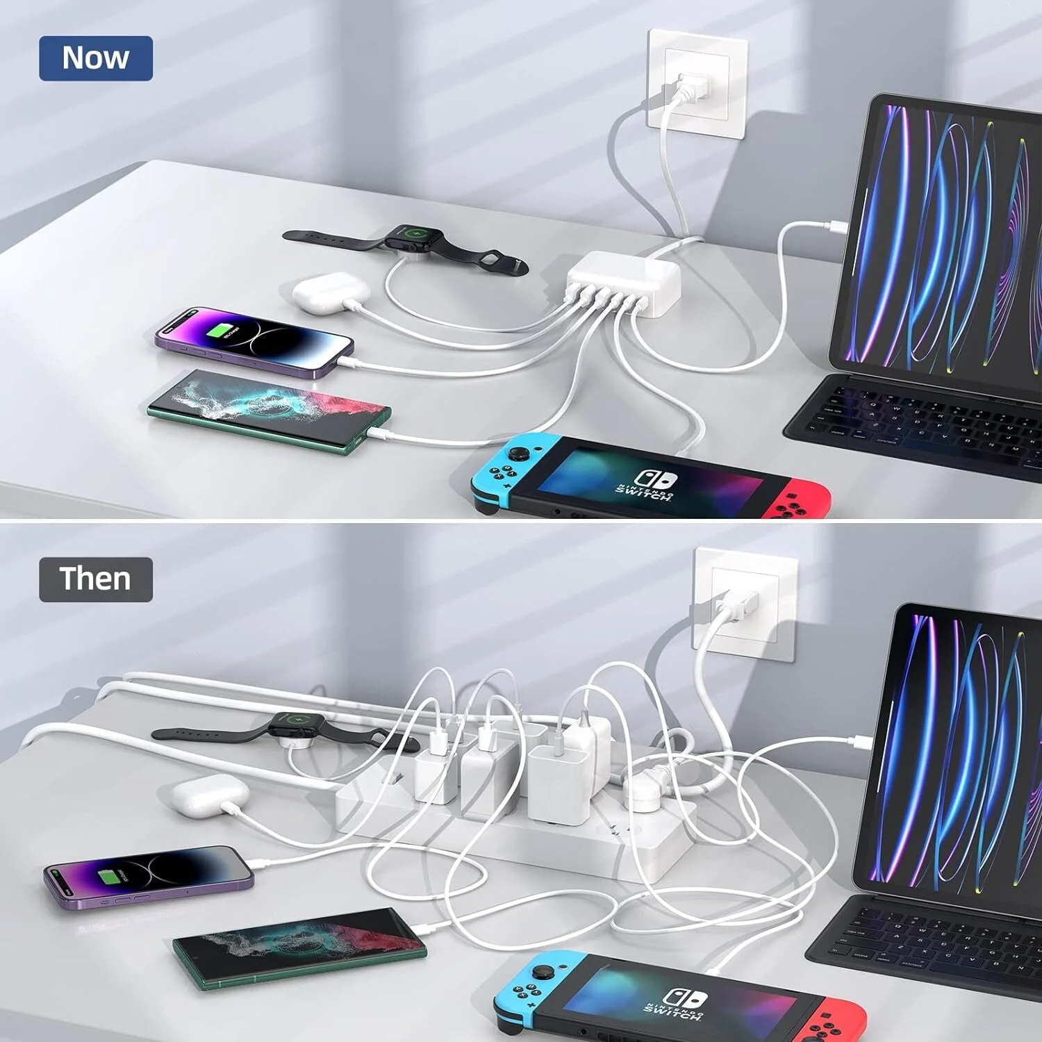 6 Port USB Charging Station - 100W - USB-C PD QC - Image 7