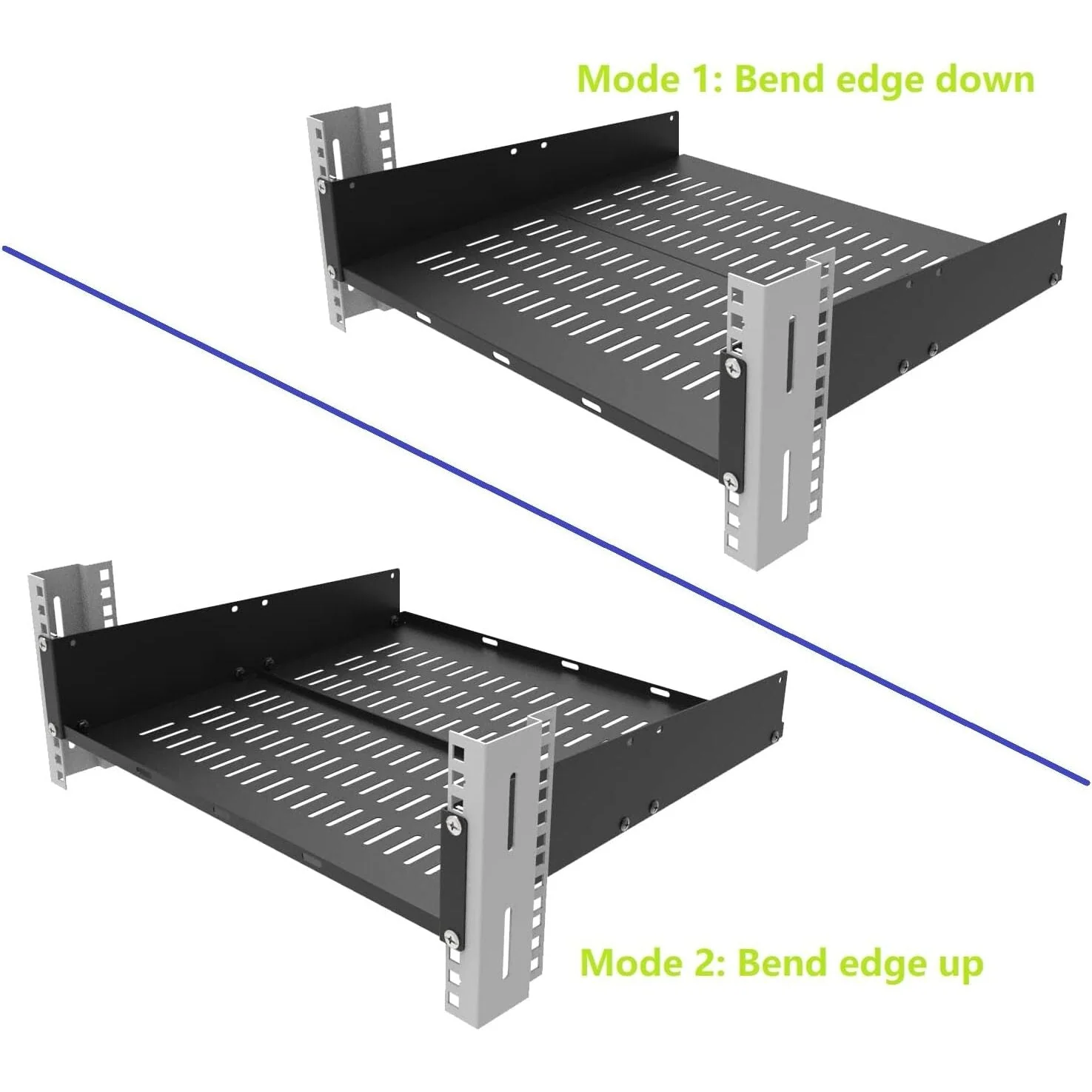 3U 16" Component Shelf - Single Pack - Image 3