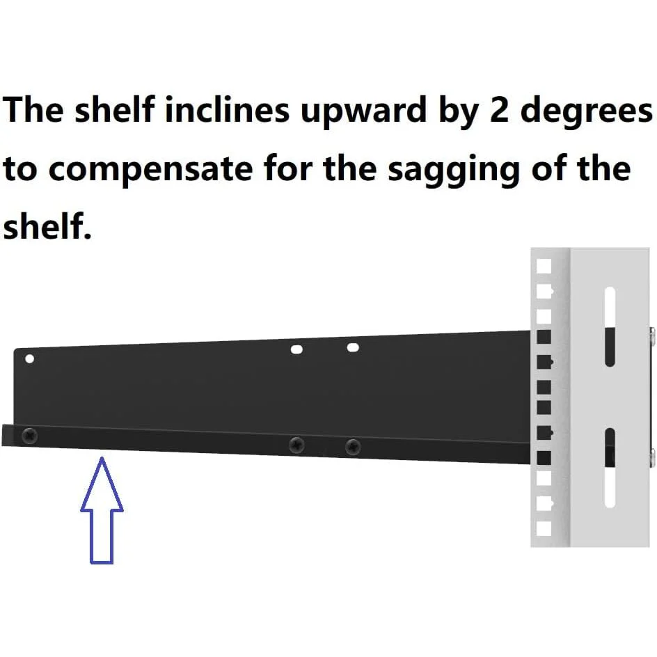 3U 16" Component Shelf - Single Pack - Image 5