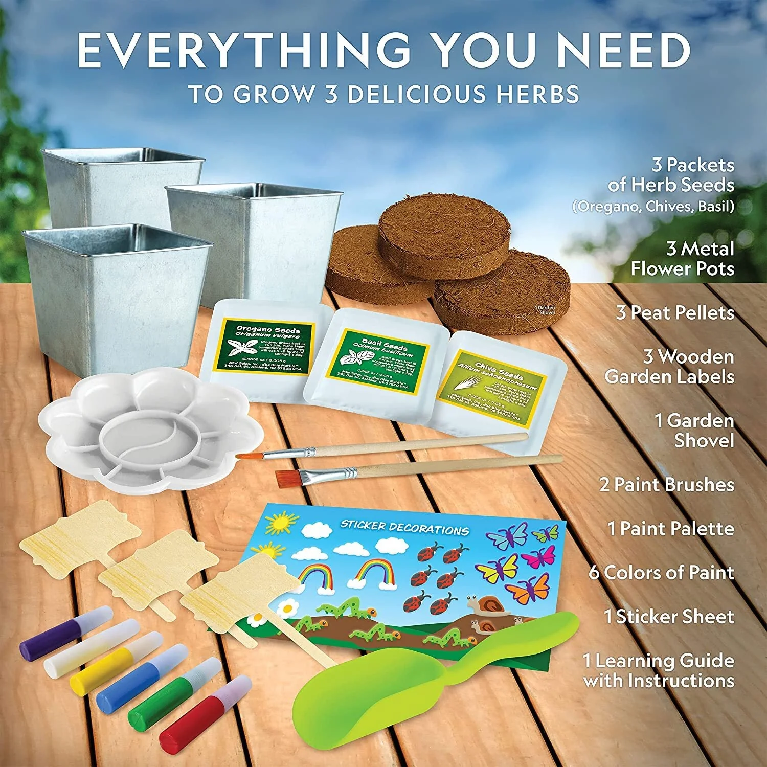 Herb Growing Kit for Kids - Image 3