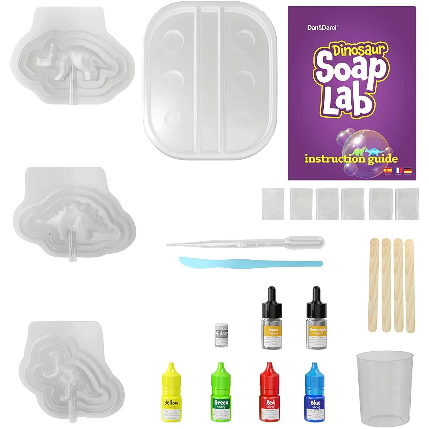 Dino Soap Making Kit for Kids - Image 2