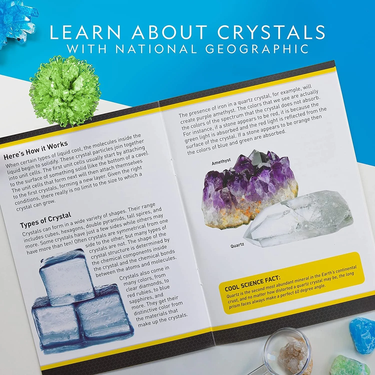 Crystal Growing Kit - 3 Vibrant Colored Crystals - Image 7