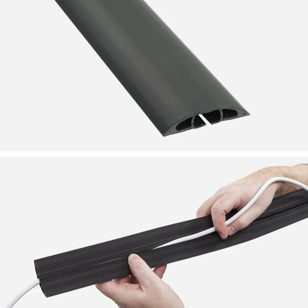 6ft Floor Cord Cable Cover - Anti-trip - Image 2