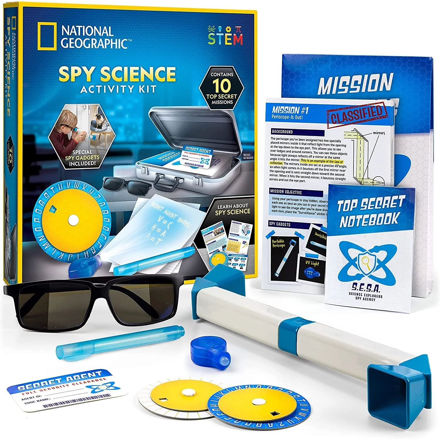 NATIONAL GEOGRAPHIC Spy Science Kit