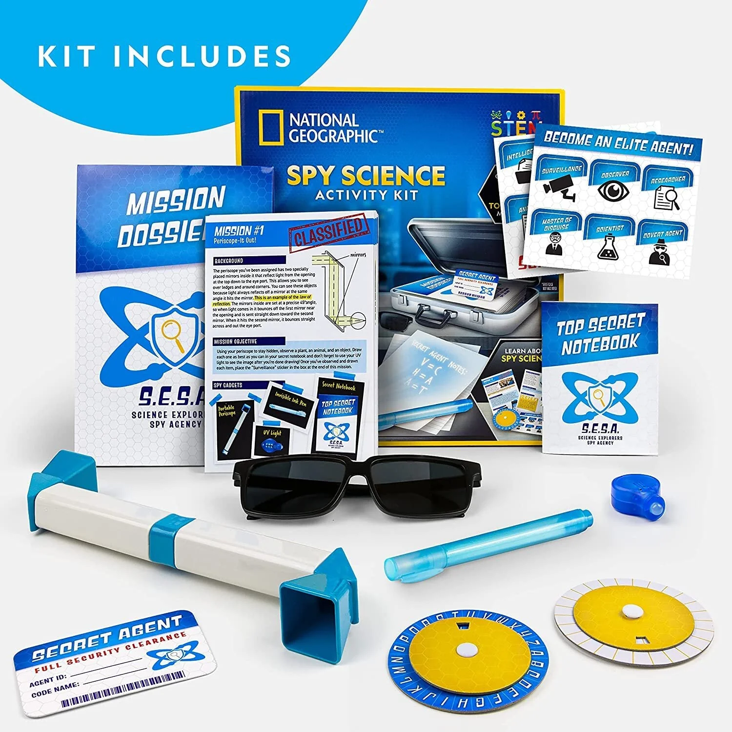 NATIONAL GEOGRAPHIC Spy Science Kit - Image 2