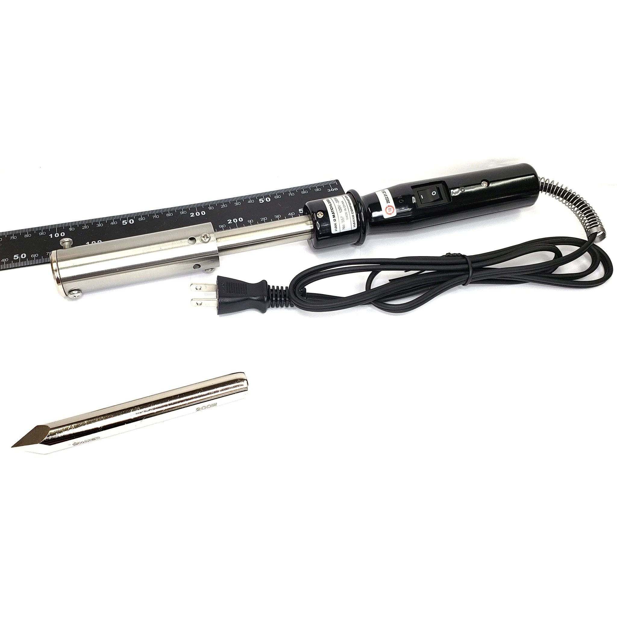 Hakko 200 Watt Heavy Duty Professional Soldering Iron - Model 557 - Image 3