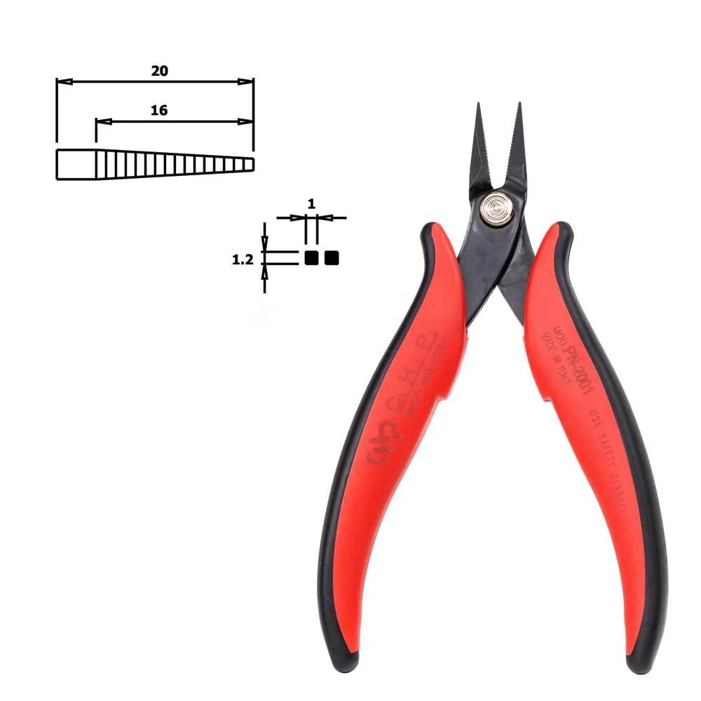 Pointed Nose Pliers - With Teeth - PN-2001 - Image 4