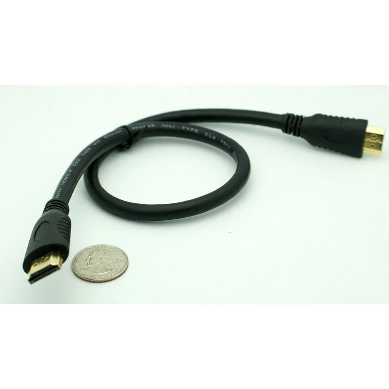 1.5' 4K HDMI 2.0 Male - Male Cable THIN - Image 3