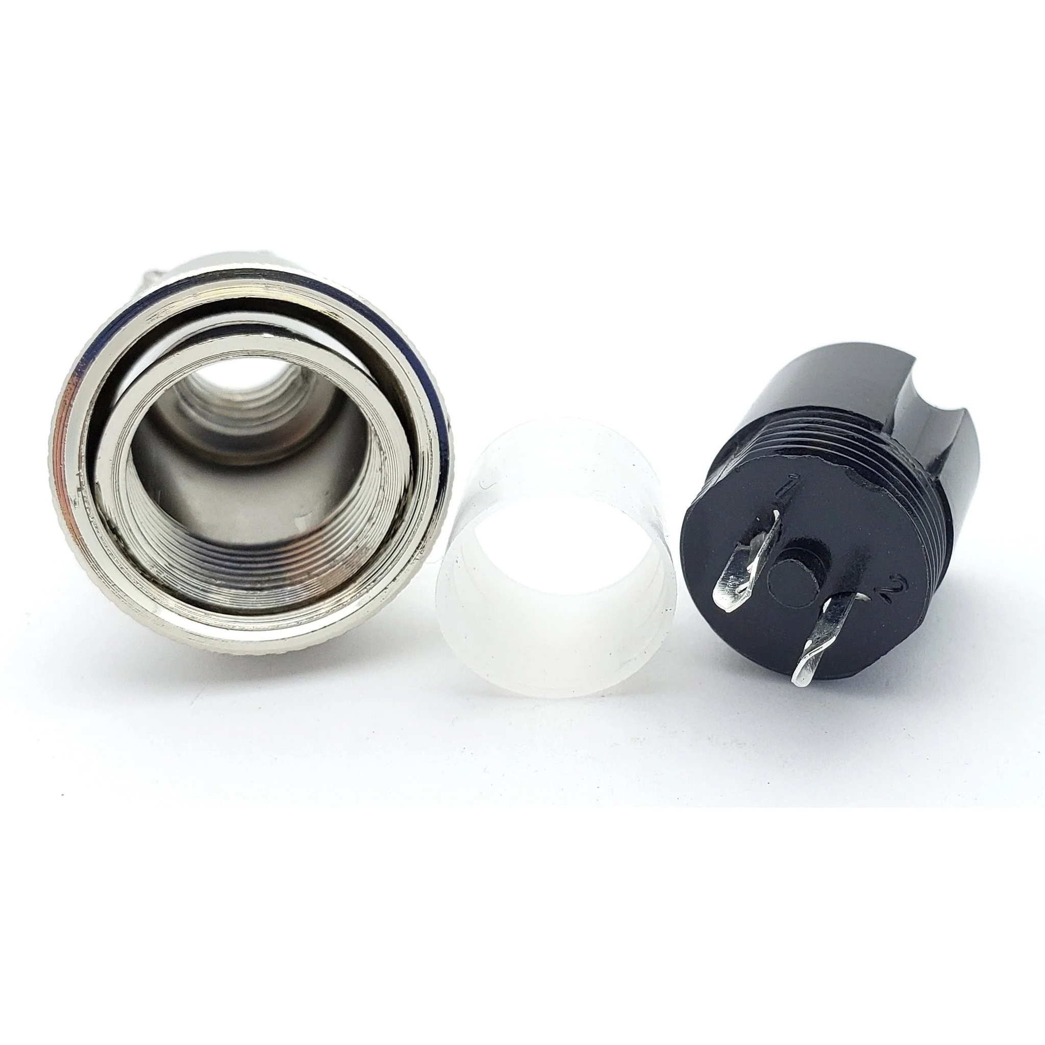 2 Pin Mic Connector Male/Female Pair - Large - 10A 250V GX20 - Image 6
