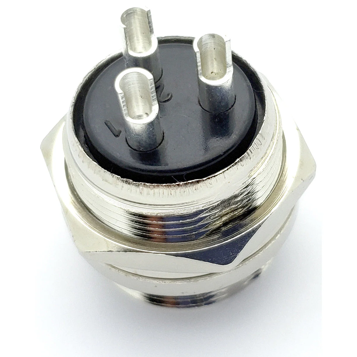 3 Pin Mic Connector Male/Female Pair - Large - 7A 250V GX20 - Image 6