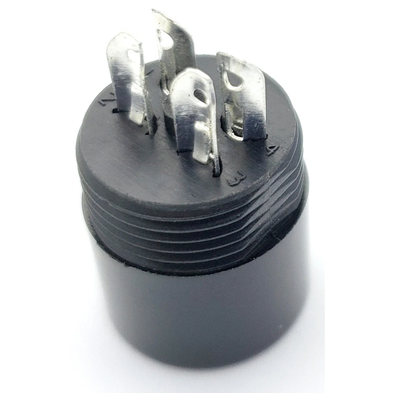 4 Pin Mic Connector Male/Female Pair - Large - 7A 250V GX20 - Image 5