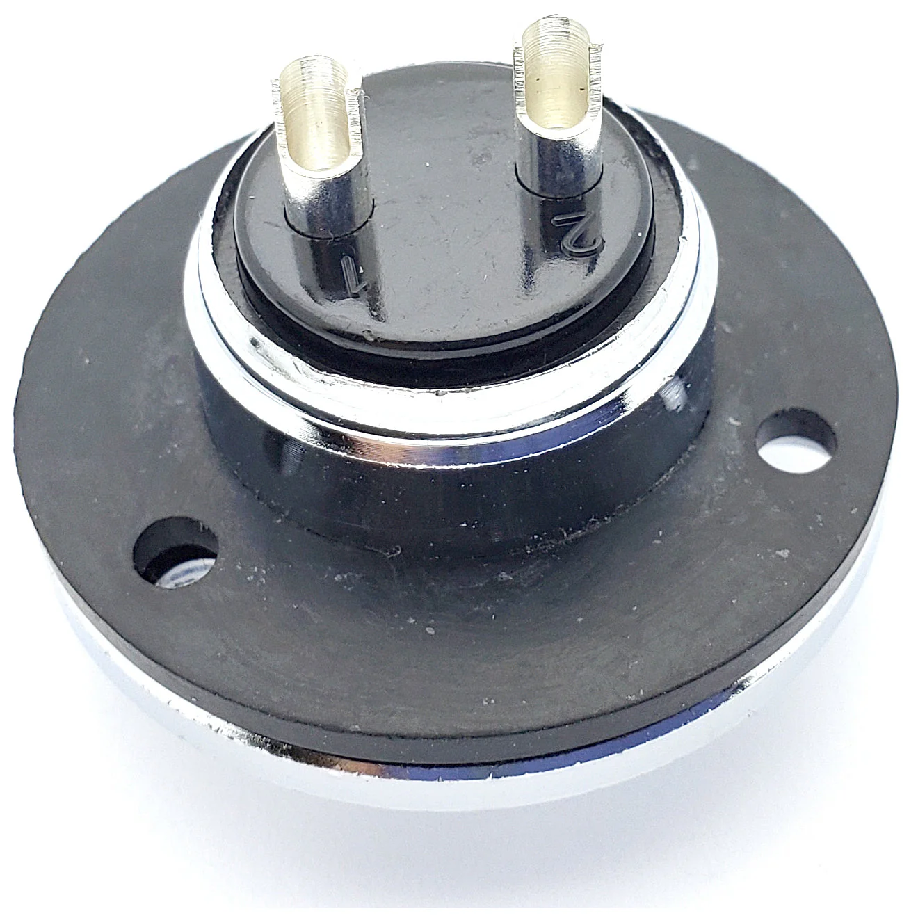 2 Pin Mic Connector Male/Female Pair - Large W/ Flange - 10A 250V M19 M20 - Image 5