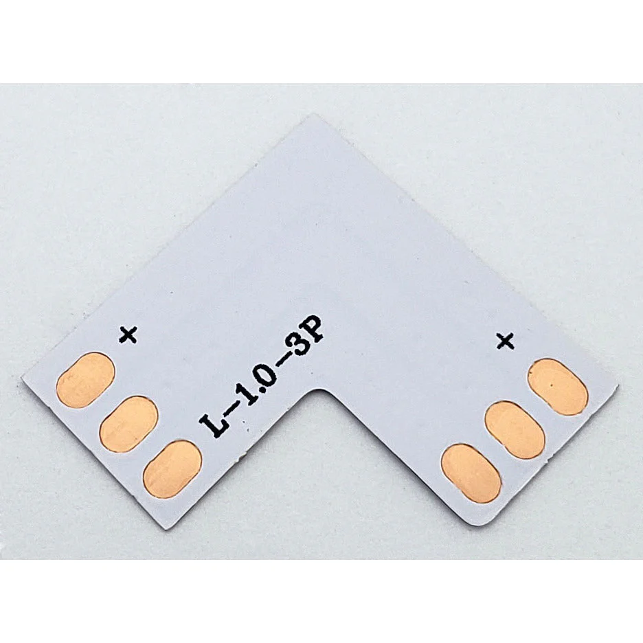 3 Pin RGB LED Strip 90° Degree Snap Adapter - Image 4