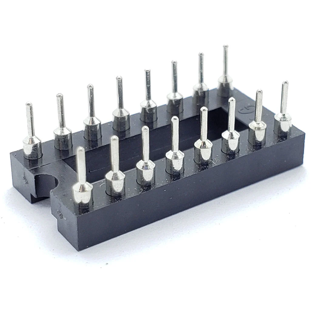 16 Pin Machined Pin IC Socket - Image 2