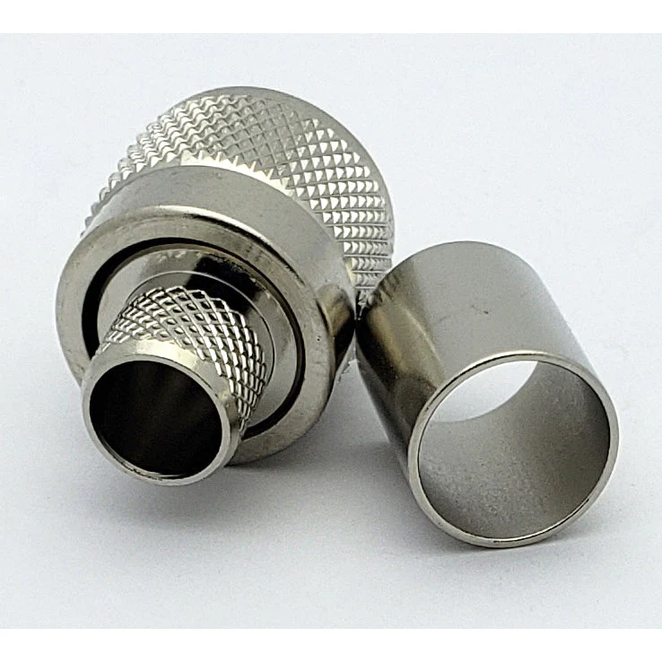 UHF Male 2 Piece Crimp Connector for RG-8 (PL-259) - Image 2